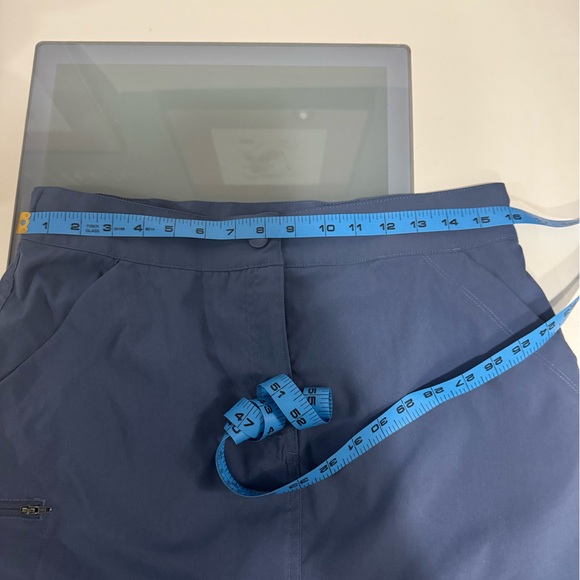 32 Degrees Sky Blue Skort with Pocket - Picture 6 of 7